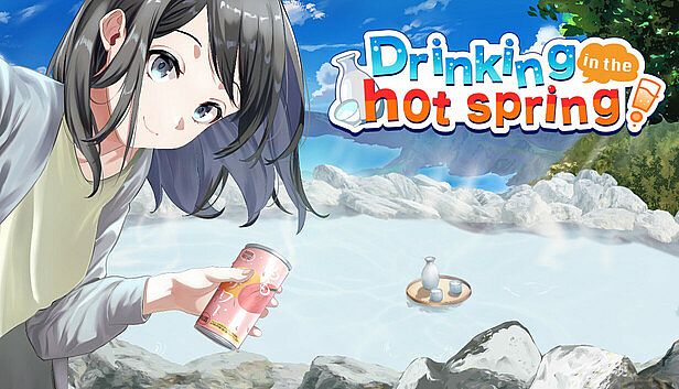 Buy Drinking in the hot spring!