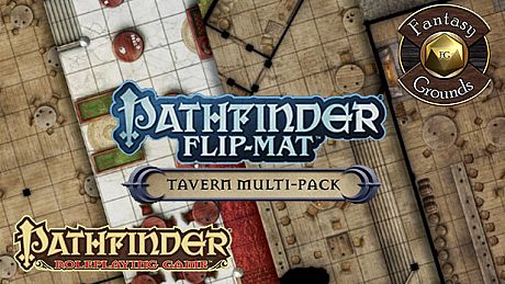 Fantasy Grounds - Pathfinder Flip-Mat: Tavern Multi-Pack (Map Pack) DLC