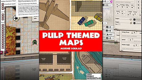 Fantasy Grounds - Pulp Themed Maps DLC