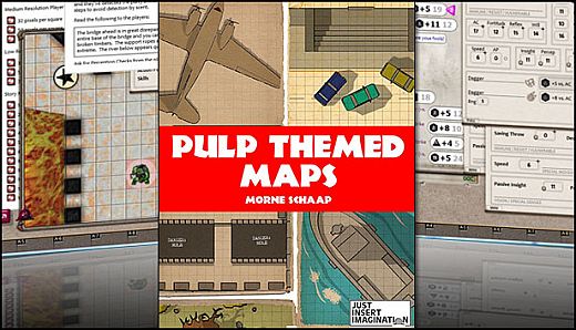 Fantasy Grounds - Pulp Themed Maps
