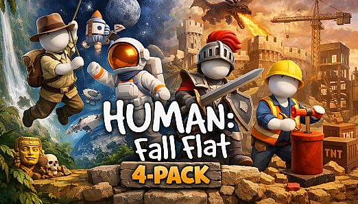 Human: Fall Flat 4-Pack
