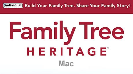 Family Tree Heritage Platinum 9 - Mac Game