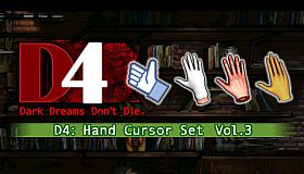 D4: Hand Cursor Set　Vol.3