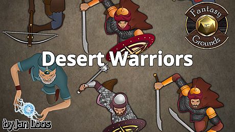 Fantasy Grounds - Jans Token Pack 01 - Desert Warriors DLC