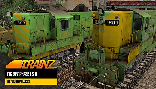 Trainz 2022 DLC - ITC GP7 Phase I & II (2 Pack)