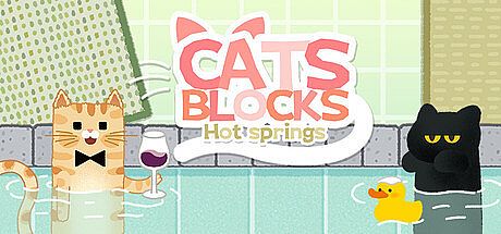 CATS BLOCKS: HOT SPRINGS Game