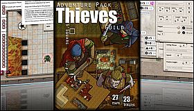 Fantasy Grounds - Adventure Pack: Thieves Guild (Map and Token Pack)