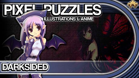Pixel Puzzles Illustrations & Anime - Jigsaw Pack: Dark Sided DLC