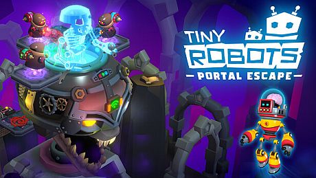 Tiny Robots: Portal Escape Game
