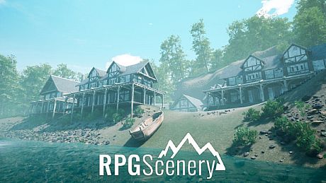 RPGScenery - Fishing Village Scene DLC