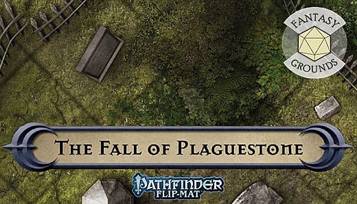 Fantasy Grounds - Pathfinder RPG - Pathfinder Flip-Mat: The Fall of Plaguestone