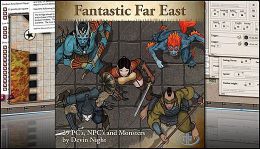 Fantasy Grounds - Fantastic Far East (Token Pack)