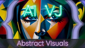 AI-VJ - Abstract Visuals