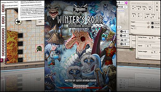 Fantasy Grounds - Winter’s Roar: Vikmordere Bestiary (PFRPG)