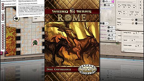 Fantasy Grounds - Weird Wars Rome: Nox Germanica (Savage Worlds) DLC