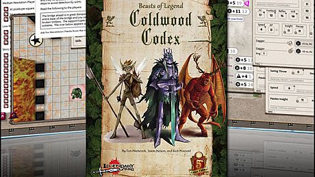 Fantasy Grounds - 5E: Beasts of Legend - Coldwood Codex DLC