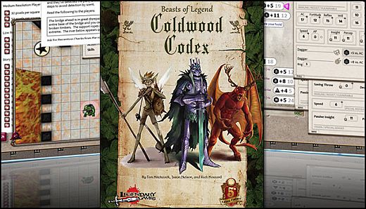 Fantasy Grounds - 5E: Beasts of Legend - Coldwood Codex