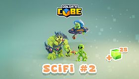 Color-A-Cube - Scifi Pack #2