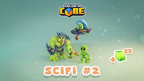 Color-A-Cube - Scifi Pack #2 DLC
