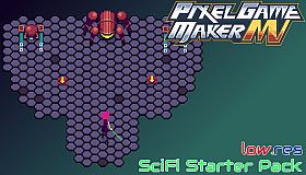 Pixel Game Maker MV - low.res Sci Fi Starter Pack