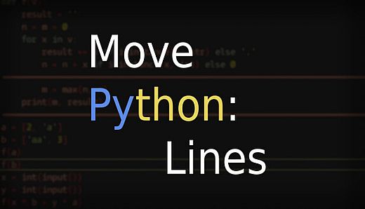 Move Code Lines - Move Python Lines