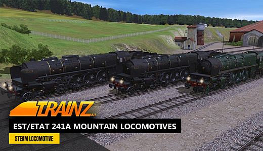 Trainz Plus DLC - Est/Etat 241A Mountain Locomotives