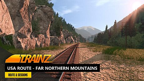 Trainz 2022 DLC - USA Route - Far Northern Mountains DLC
