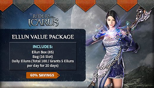 Riders of Icarus Ellun Value Package