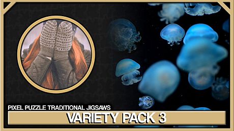 Pixel Puzzles Traditional Jigsaws Pack: Variety Pack 3 DLC