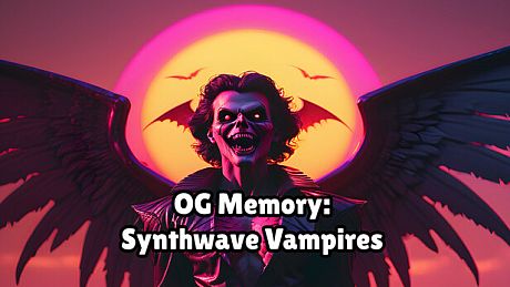 OG Memory: Synthwave Vampires Game