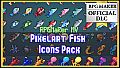 RPG Maker MV - PIXELART FISH ICONS PACK
