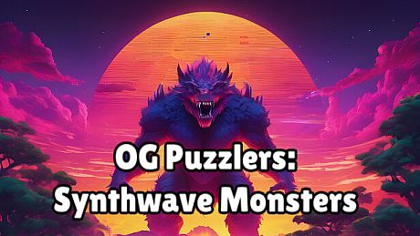 OG Puzzlers: Synthwave Monsters Game