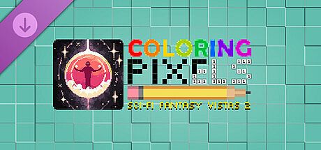 Coloring Pixels - Sci-Fi Fantasy Vistas 2 Pack DLC