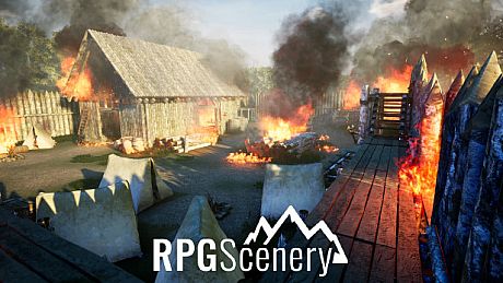 RPGScenery - Log Fort Scene DLC