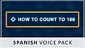 How to Count to 100 - Spanish Voice Pack