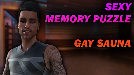 Sexy Memory Puzzle - Gay Sauna Game