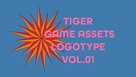 TIGER GAME ASSETS LOGOTYPE VOL.01