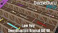 GameGuru MAX Low Poly Gift Kit - Swordmasters Arsenal