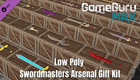 GameGuru MAX Low Poly Gift Kit - Swordmasters Arsenal