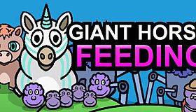 Giant Horse Feeding