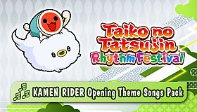 Taiko no Tatsujin: Rhythm Festival - KAMEN RIDER Opening Theme Songs Pack