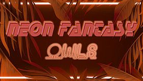 Neon Fantasy: Owls