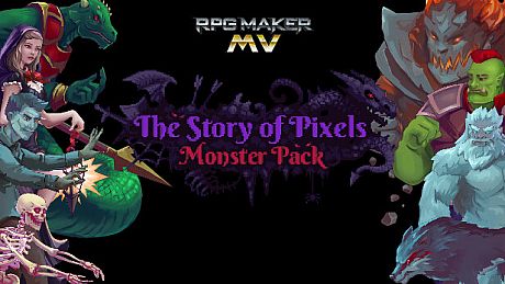 RPG Maker MV - The Story of Pixels - Monster Pack DLC