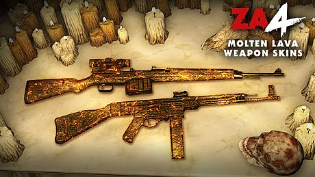 Zombie Army 4: Molten Lava Weapon Skins DLC
