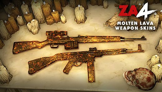 Zombie Army 4: Molten Lava Weapon Skins