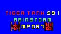 Tiger Tank 59 Ⅰ Rainstorm MP067