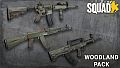 Squad Weapon Skins - Woodland Camo Pack