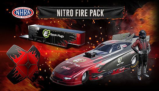 NHRA Championship Drag Racing: Speed for All - Nitro Fire Pack