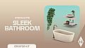 The Sims 4 Sleek Bathroom Kit