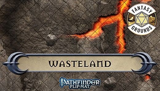 Fantasy Grounds - Pathfinder RPG - Pathfinder Flip-Map - Wasteland